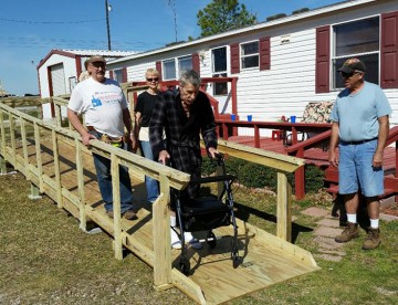 Ramp Build - Chico Tx (Wise County) - March 5, 2016